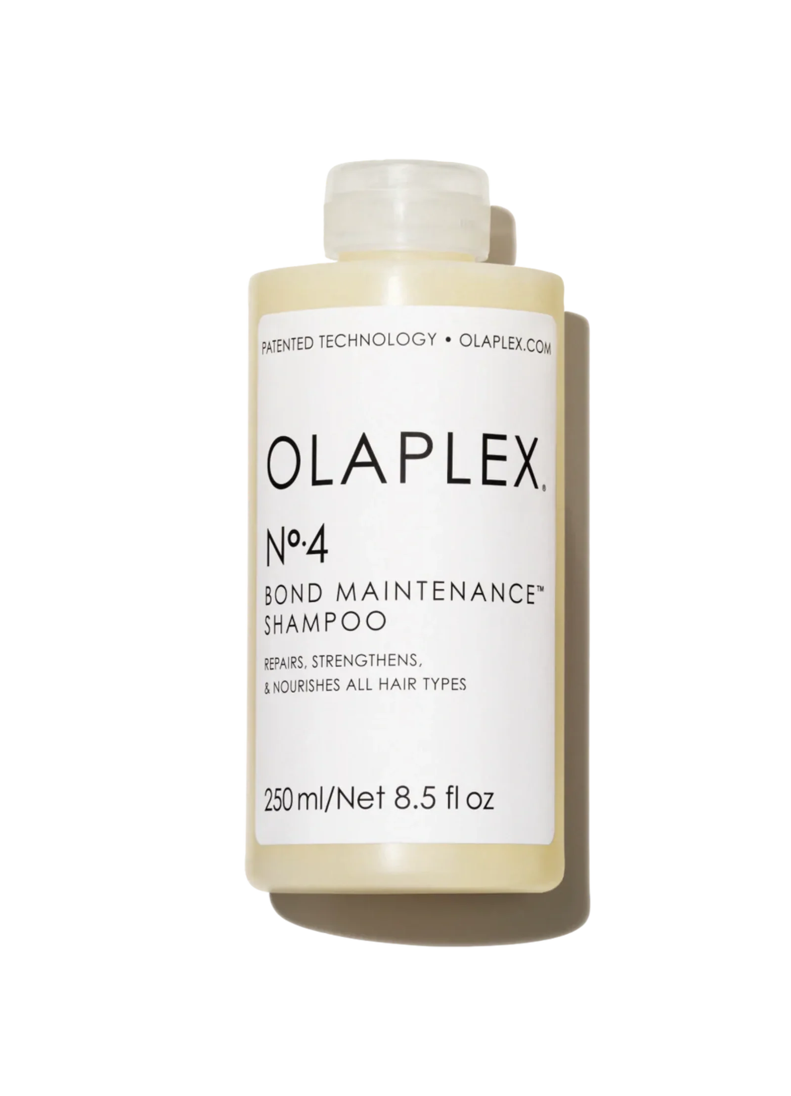 Olaplex No.4 Bond Maintenance šampūnas nuo plaukų lūžinėjimo